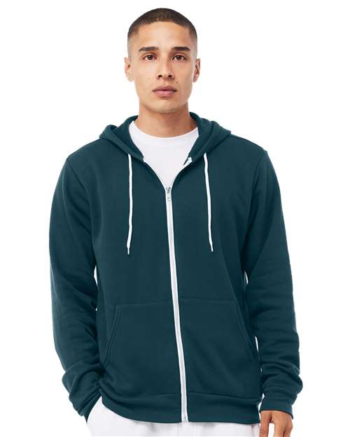 Bella + Canvas - Sponge Fleece Full-Zip Hoodie - 3739 - ASF Pomotions