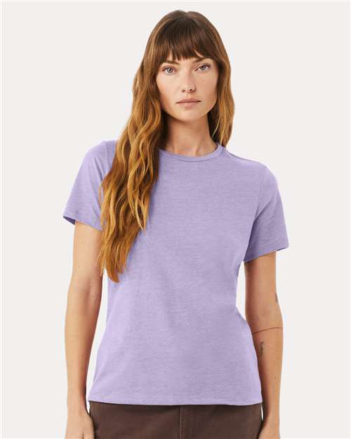 Bella + Canvas - Women’s Relaxed Fit Heather CVC Tee - 6400CVC - ASF Pomotions