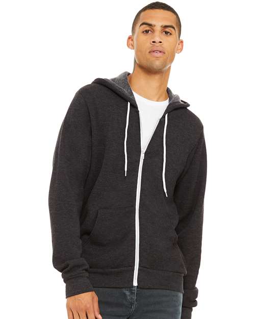 Bella + Canvas - Sponge Fleece Full-Zip Hoodie - 3739 - ASF Pomotions