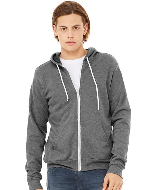 Bella + Canvas - Sponge Fleece Full-Zip Hoodie - 3739 - ASF Pomotions