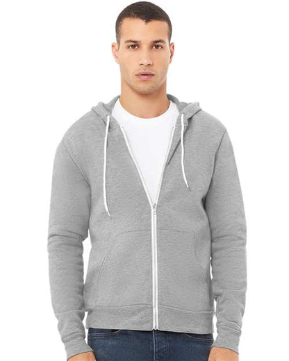 Bella + Canvas - Sponge Fleece Full-Zip Hoodie - 3739 - ASF Pomotions