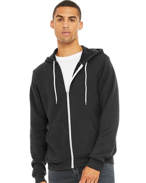 Bella + Canvas - Sponge Fleece Full-Zip Hoodie - 3739 - ASF Pomotions