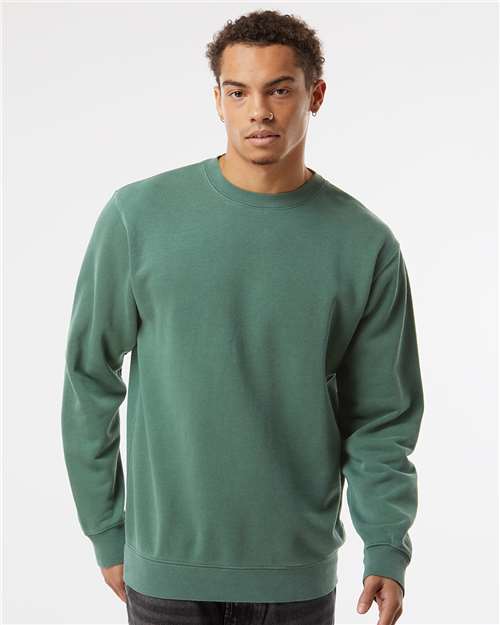 Independent Trading Co. - Midweight Pigment-Dyed Crewneck Sweatshirt - PRM3500 - ASF Pomotions