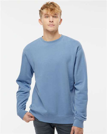 Independent Trading Co. - Midweight Pigment-Dyed Crewneck Sweatshirt - PRM3500 - ASF Pomotions