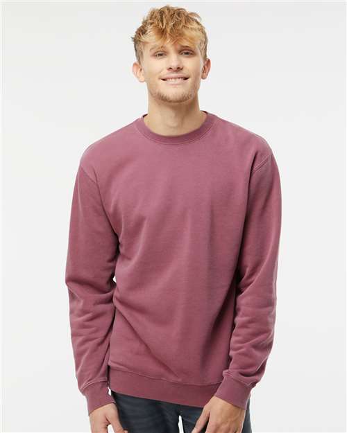 Independent Trading Co. - Midweight Pigment-Dyed Crewneck Sweatshirt - PRM3500 - ASF Pomotions