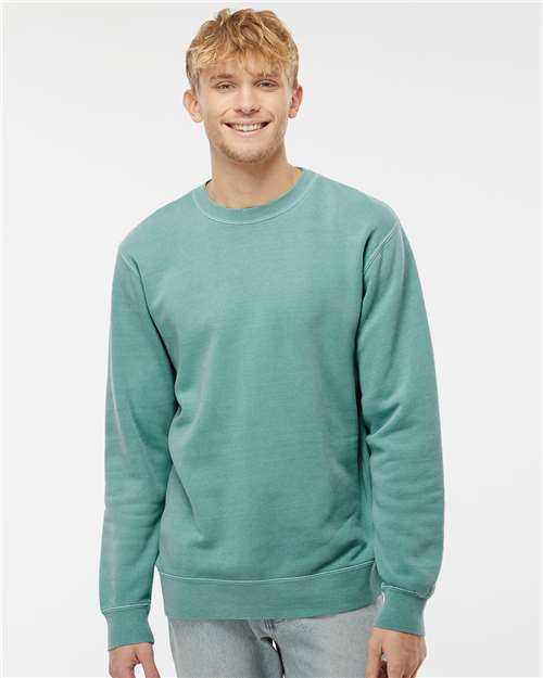 Independent Trading Co. - Midweight Pigment-Dyed Crewneck Sweatshirt - PRM3500 - ASF Pomotions