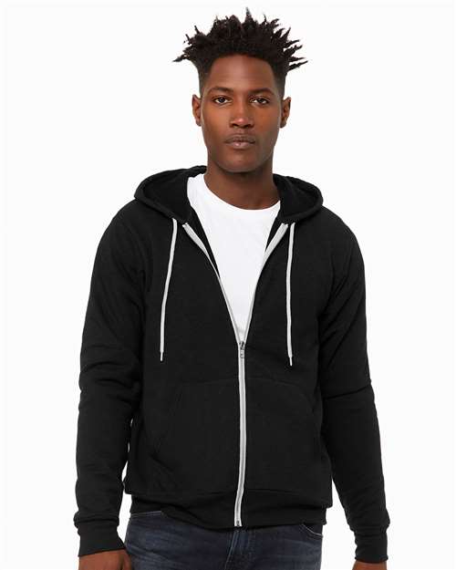 Bella + Canvas - Sponge Fleece Full-Zip Hoodie - 3739 - ASF Pomotions