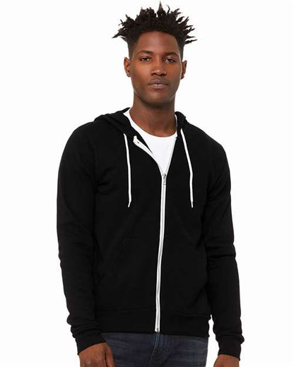 Bella + Canvas - Sponge Fleece Full-Zip Hoodie - 3739 - ASF Pomotions