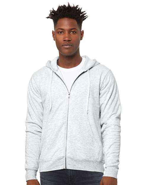 Bella + Canvas - Sponge Fleece Full-Zip Hoodie - 3739 - ASF Pomotions