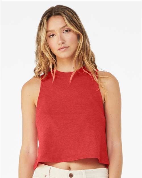 Bella + Canvas - Women's Racerback Crop Tank - 6682 - ASF Pomotions