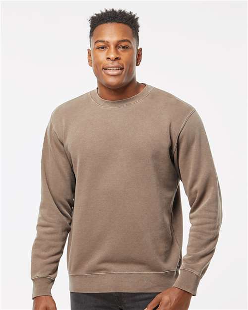 Independent Trading Co. - Midweight Pigment-Dyed Crewneck Sweatshirt - PRM3500 - ASF Pomotions