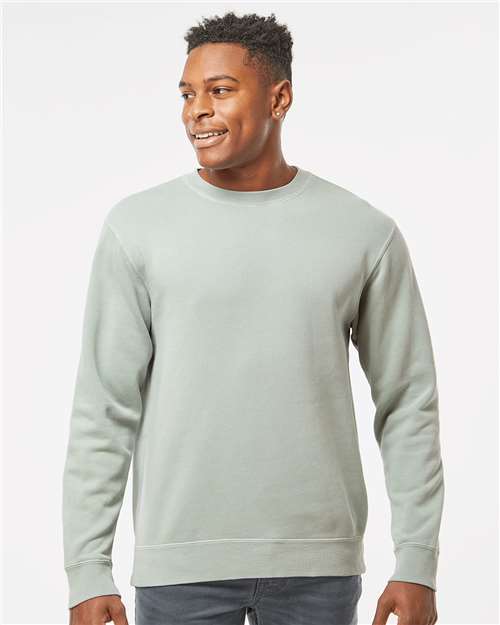 Independent Trading Co. - Midweight Pigment-Dyed Crewneck Sweatshirt - PRM3500 - ASF Pomotions