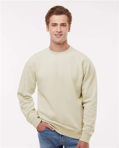 Independent Trading Co. - Midweight Pigment-Dyed Crewneck Sweatshirt - PRM3500 - ASF Pomotions